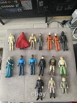 Figurines Star Wars vintage, ensemble de jeu et cartes