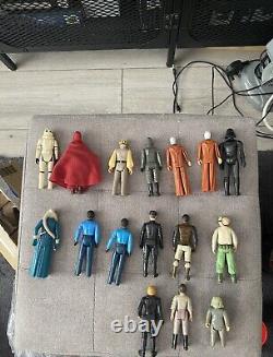 Figurines Star Wars vintage, ensemble de jeu et cartes