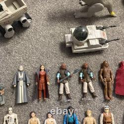 Figurines et Véhicules Vintage Star Wars Lot de 1977 à 1985