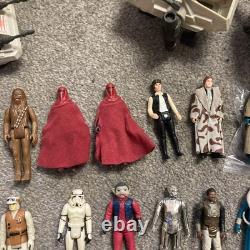 Figurines et Véhicules Vintage Star Wars Lot de 1977 à 1985