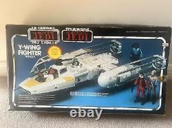 Guerre des étoiles Bi-logo Y Wing Fighter Palitoy Vintage Boîte Bilogo Seulement Rare