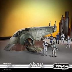 Guerre des étoiles La collection vintage Le vaisseau spatial Slave 1 de Boba Fett Playset