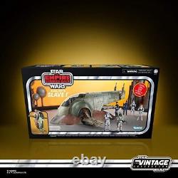 Guerre des étoiles La collection vintage Le vaisseau spatial Slave 1 de Boba Fett Playset