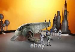 Guerre des étoiles La collection vintage Le vaisseau spatial Slave 1 de Boba Fett Playset