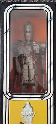 Guerre des étoiles Vintage Grand format 15 Ig-88 Kenner 1980 Complet + Boîte Repro Vrare