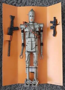 Guerre des étoiles Vintage Grand format 15 Ig-88 Kenner 1980 Complet + Boîte Repro Vrare