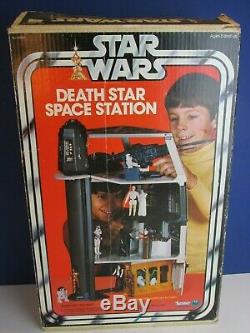 Guerres Complets Étoiles Vintage La Mort Star Space Station Playset Kenner Originale 1977