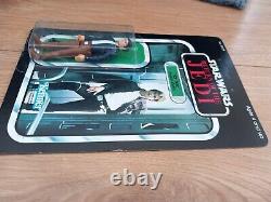 Han Solo Bespin vintage de Star Wars ROTJ MOC Kenner 77 Back 1983 Bulle fissurée