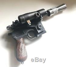 Han Solo Blaster Esb Real Vintage Mgc Mauser & Real Scope! Guerres Des Étoiles