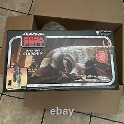 Hasbro Star Wars La Collection Vintage Le vaisseau de Boba Fett Le Livre de Boba