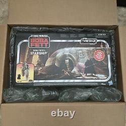 Hasbro Star Wars La Collection Vintage Le vaisseau de Boba Fett Le Livre de Boba