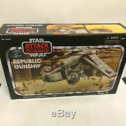 Hasbro Star Wars Vintage Collection Attack Of The Clones République Gunship Tru