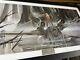 Impression D'art Conceptuel X-wing De Ralph Mcquarrie Esb Encadrée Star Wars Vintage 1980