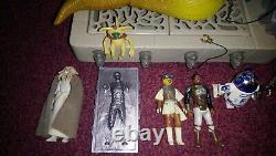 Jeu de figurines Star Wars vintage Jabba le Hutt, Luke, Ree Yees, Bib, C3PO, + autres.