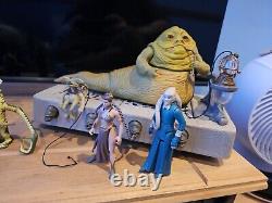 Jeu de jouets Vintage Star Wars Jabba le Hutt Rotj. 100% Original Complet.