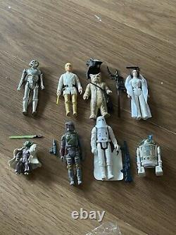 Job Lot De Vintage Star Wars Figurines
