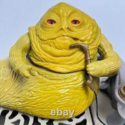 Jouet vintage Star Wars Jabba le Hutt 100% complet et original Kenner 1983