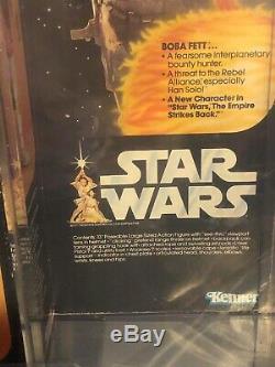 Kenner 1979 Star Wars 12 Pouces Série Boba Fett Vintage Scellé En Usine Afa 60