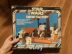 Kenner Star Wars Vintage 1979 Droid Factory Presque Complet, Original Avec Box