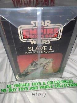 Kenner Star Wars Vintage 1981 Boba Fett Slave 1 Véhicule Afa 75 Factory Sealed