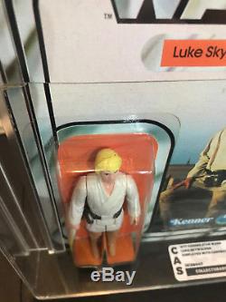 Kenner Star Wars Vintage Luke Skywalker Farmboy Cas 80 (figure) Avec Carte De 12c
