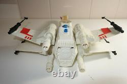 Kenner Star Wars X-wing Fighter Avec La Boîte Originale Plus Vintage Pilot Figurine