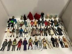 Konvolut Cru 70er Jahre Star Wars Figuren 52 Stück