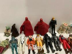 Konvolut Cru 70er Jahre Star Wars Figuren 52 Stück