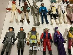 Konvolut Cru 70er Jahre Star Wars Figuren 52 Stück