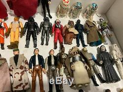 Konvolut Cru 70er Jahre Star Wars Figuren 52 Stück