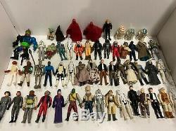 Konvolut Cru 70er Jahre Star Wars Figuren 52 Stück