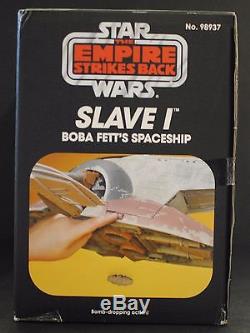 La Collection Vintage De Boba Fett Slave I Factory Scellé Mailer Box Star Wars