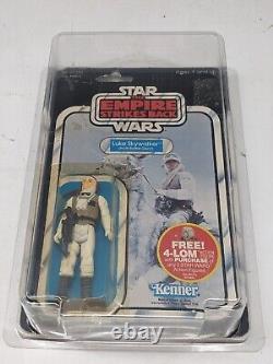 La Guerre des étoiles vintage L'Empire contre-attaque Luke Skywalker Hoth 47A Cardback MOC