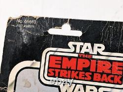 La Guerre des étoiles vintage L'Empire contre-attaque Luke Skywalker Hoth 47A Cardback MOC