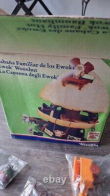 La cabane de la famille Ewok Wicket, Star Wars Vintage Rare