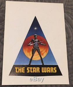 Le Star Wars Vintage 1976 Ralph Mcquarrie Sdcc Comic Con Autocollant Pré-production