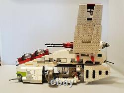 Lego 7163 Star Wars Episode II République Gunship & Minifigures Jedi Bob