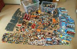 Lego Ensemble Joblot Collection Ville, Train, Star Wars, Pirates 170+ Mini Figures