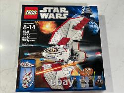 Lego Star Wars Jedi T-6 Navette (7931) Clone Wars New Sealed Retired