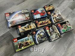 Lego Star Wars Sets 7143 7126 7139 7127 7124 7104 7119 + Boxes