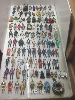 Lot De 103 Figurines En Vrac Star Wars Vintage Comprenant Les 17 Dernières Variantes Et Plus