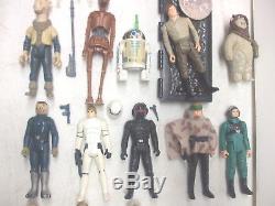 Lot De 103 Figurines En Vrac Star Wars Vintage Comprenant Les 17 Dernières Variantes Et Plus