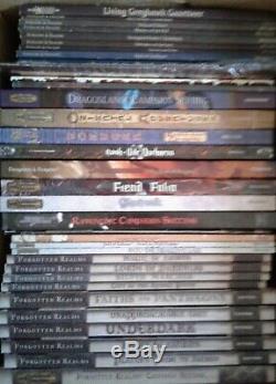 Lot De 98 Rpg Livres- D & D, Star Wars, Le Seigneur Des Anneaux, Marvel, Poo Classique Vintage, Ln
