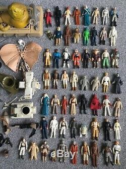 Lot De Figurines Et De Véhicules Vintage Star Wars X56