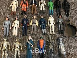 Lot De Figurines Lâches Vintage 26 Kenner Star Wars Blue Snaggletooth, 1978 80
