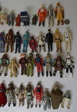 Lot De Figurines Vintage Star Wars First 77 Différentes Figurines 1977 1983 Leia