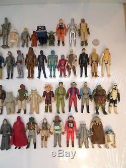 Lot De Figurines Vintage Star Wars First 77 Figures Différentes 1977 -1983 Kenner