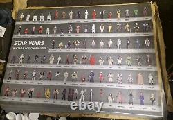 Lot d'affiches Star Wars, figurines vintage, liste de contrôle, vente en gros à revendre