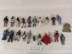 Lot d'emploi Star Wars Vintage LFL/CPG/GMFG Bundle de 21 figurines