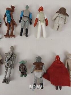 Lot d'emploi Star Wars Vintage LFL/CPG/GMFG Bundle de 21 figurines
